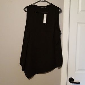 **NWT**APT. 9 V-neck Asymmetrical Tank